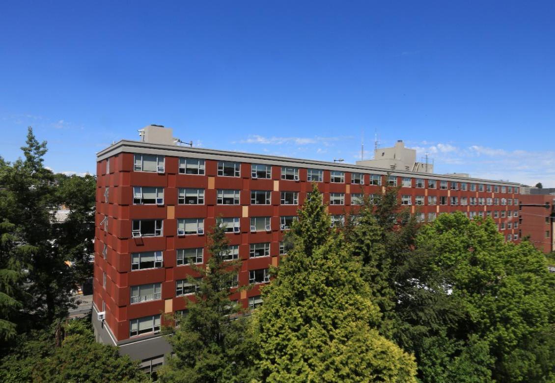 Seattle university roof top view